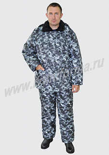 Костюм зимний мужской "Охранник" (камуфляж)