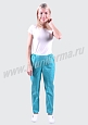 Брюки медицинские женские арт. М-07-04-ТС (size+) - 4